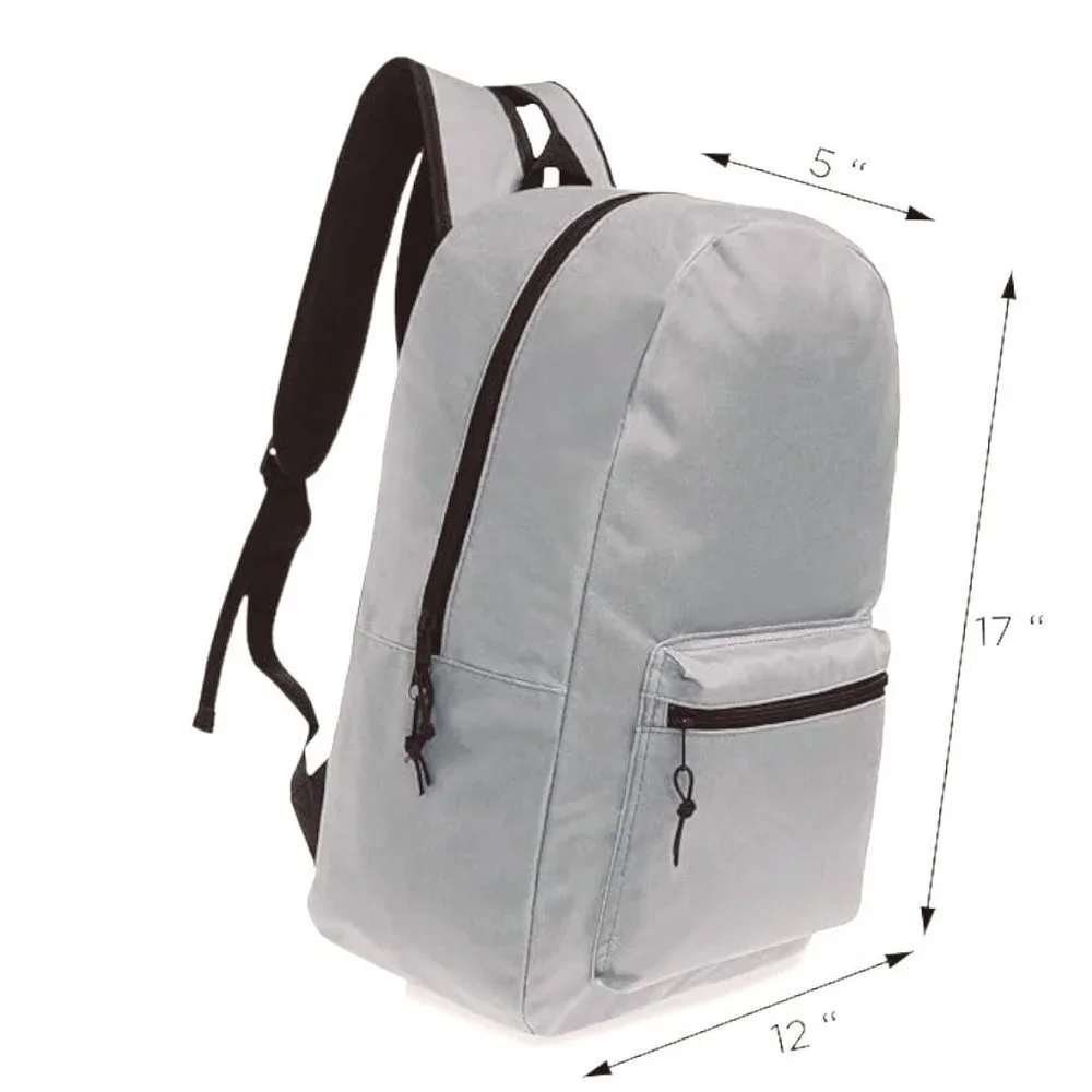 NWT Classic Backpack in‎ Light Gray - 17
